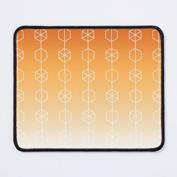 Item preview, Yellow Geometric Hexagon Abstract Minimal Pattern designed and sold by bubblyshades.