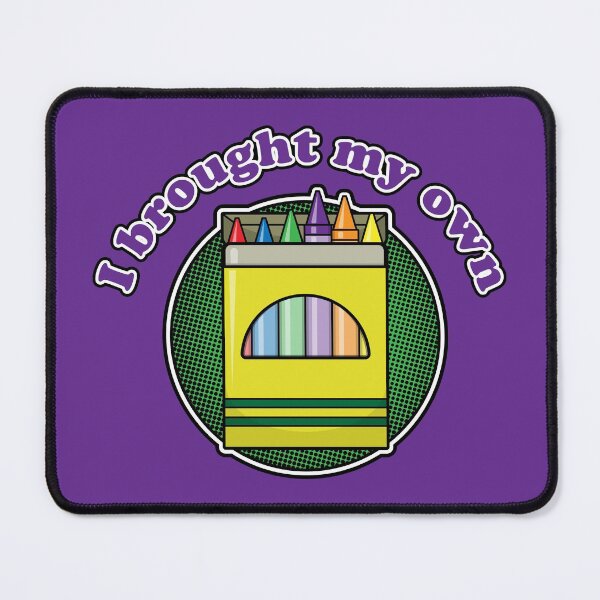 Item preview, I brought my own crayons designed and sold by Phil Tessier Too.