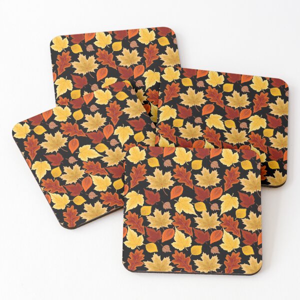 Item preview, Autumn Leaves Detail Pattern 2 designed and sold by AnveeBubbles.