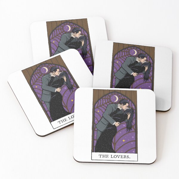 Item preview, Gomez Addams Halloween Spooky Fictitious Structure Leader Family Love The Lovers Tarot Card Gifts Fo designed and sold by GomezAddamSmith.