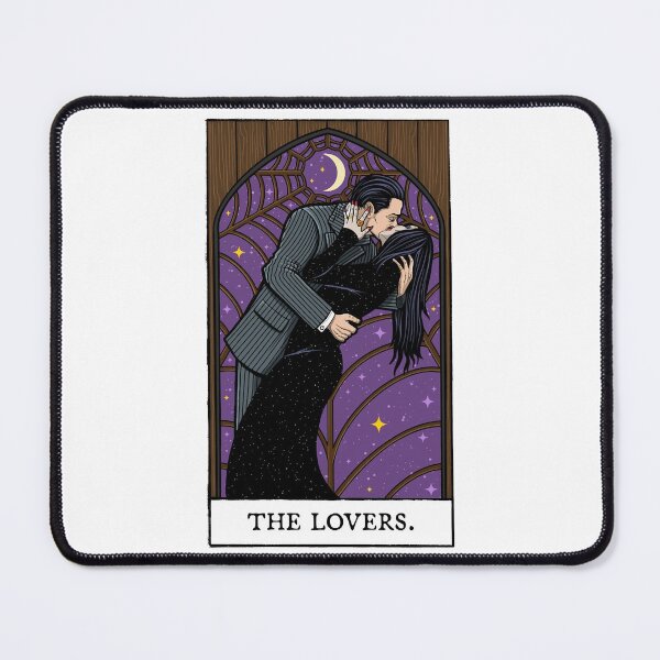 Item preview, Gomez Addams Halloween Spooky Fictitious Structure Leader Family Love The Lovers Tarot Card Gifts Fo designed and sold by GomezAddamSmith.