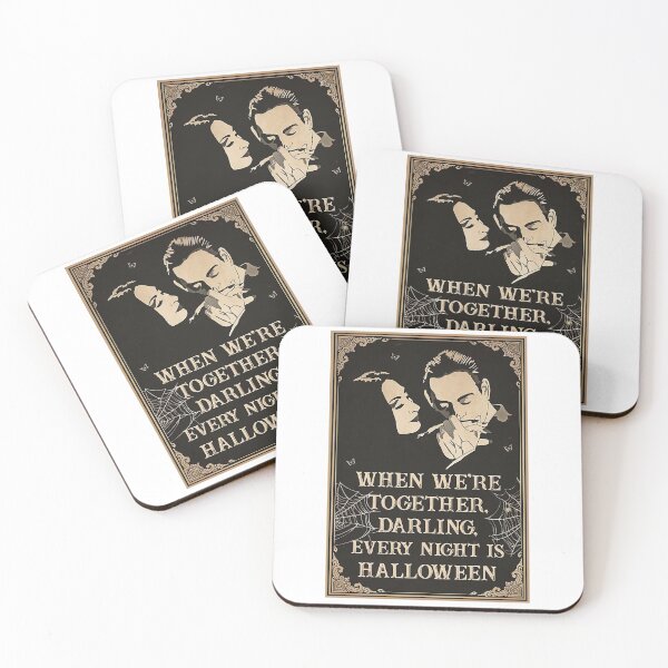 Item preview, Gomez Addams Halloween Spooky Fictitious Structure Leader Family Love When We'Re Together Darling Ev designed and sold by GomezAddamSmith.