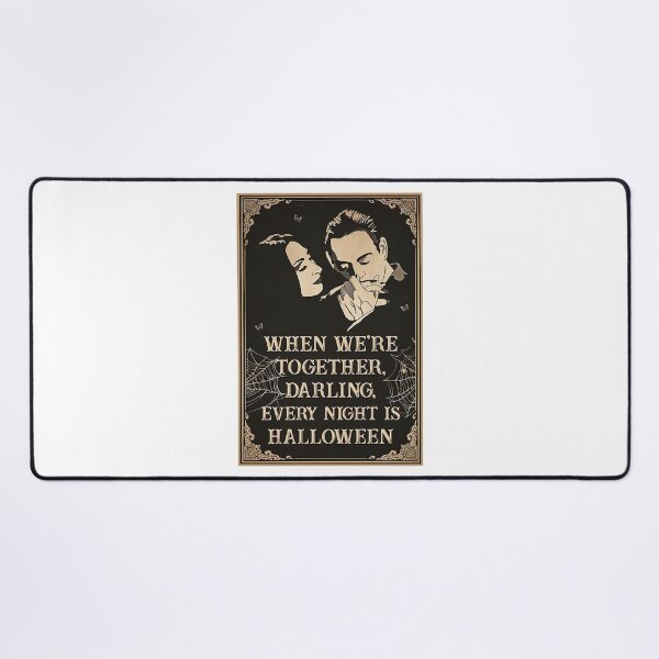 Item preview, Gomez Addams Halloween Spooky Fictitious Structure Leader Family Love When We'Re Together Darling Ev designed and sold by GomezAddamSmith.