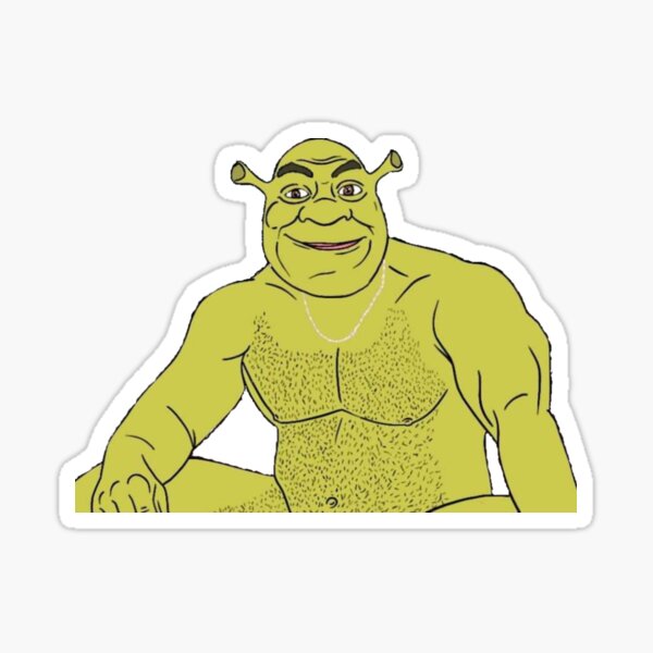 Shrek sexy Sticker