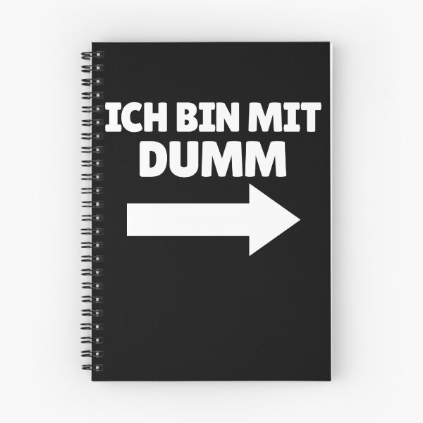 Item preview, Ich Bin Mit Dumm German Arrow Right Funny I'm With Stupid Gear designed and sold by DynamicDesign.
