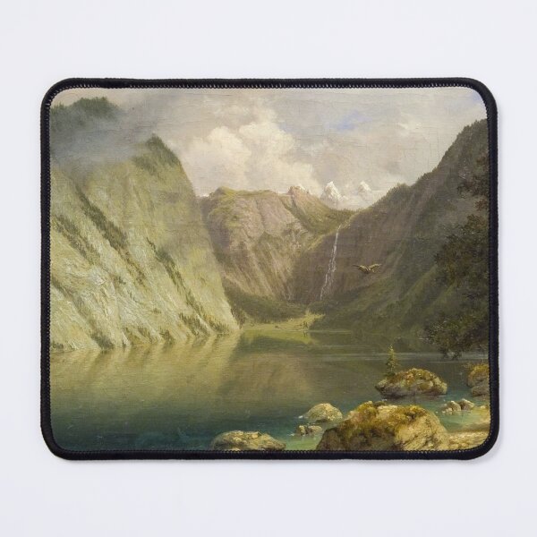 Item preview, Albert Bierstadt "A Western Landscape" designed and sold by sunny-007.