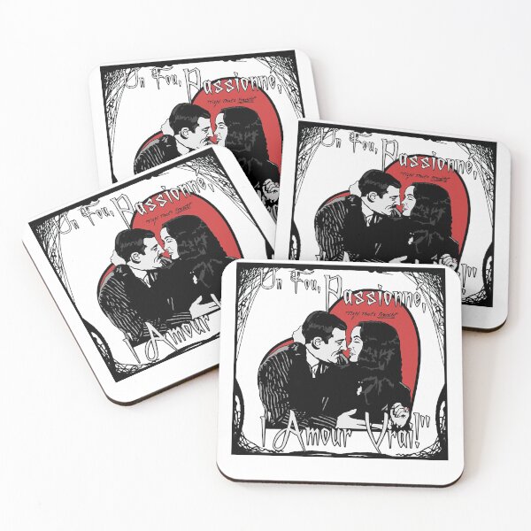Item preview, Un Fou, Passionne Amour Vrai!One Crazy Passionate True Love! Gomez Addams Halloween spooky designed and sold by GomezAddamSmith.