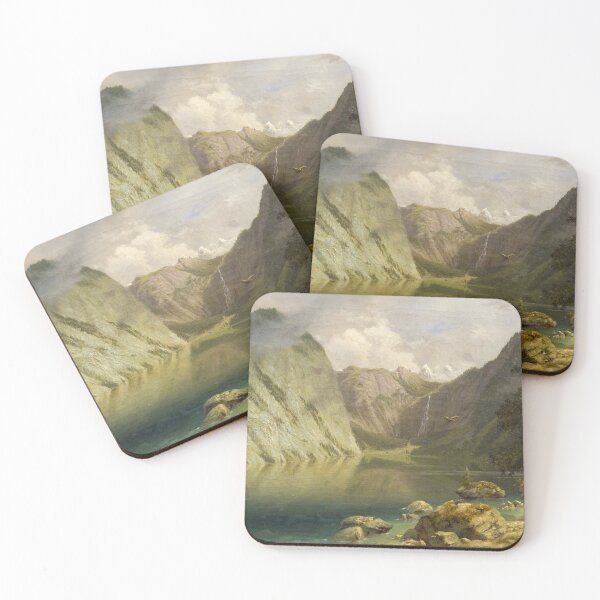 Item preview, Albert Bierstadt "A Western Landscape" designed and sold by sunny-007.