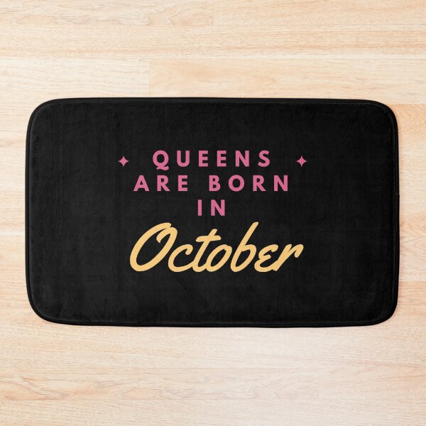 Item preview, Queens Are Born In October designed and sold by WholesumArt.