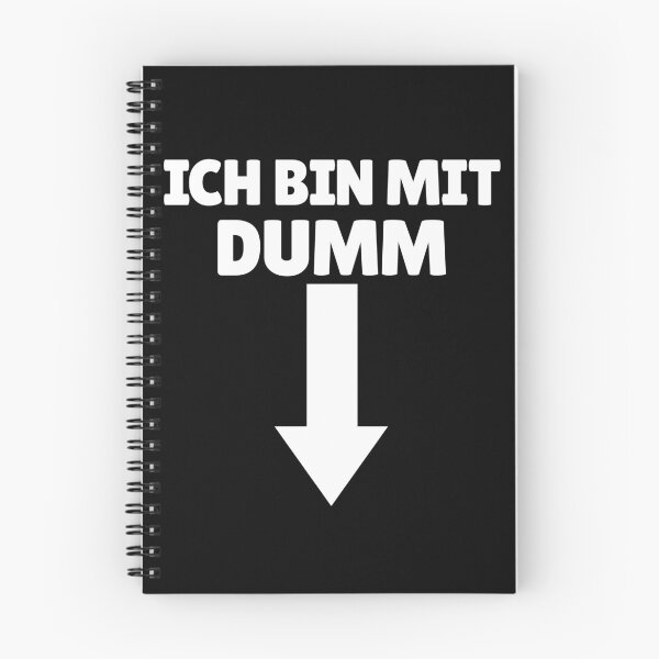 Item preview, Ich Bin Mit Dumm German Arrow Down Funny I'm With Stupid Gear designed and sold by DynamicDesign.