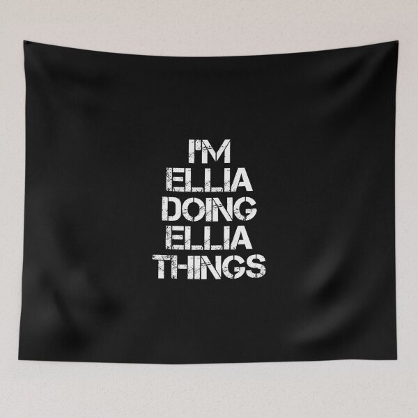 Item preview, Ellia Name T Shirt - Doing Ellia Things Name Gift Item Tee designed and sold by cattontawn.