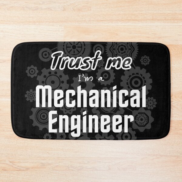 Item preview, Mechanical Engineer Black And White - Funny designed and sold by Programmer's  Life and Humor.