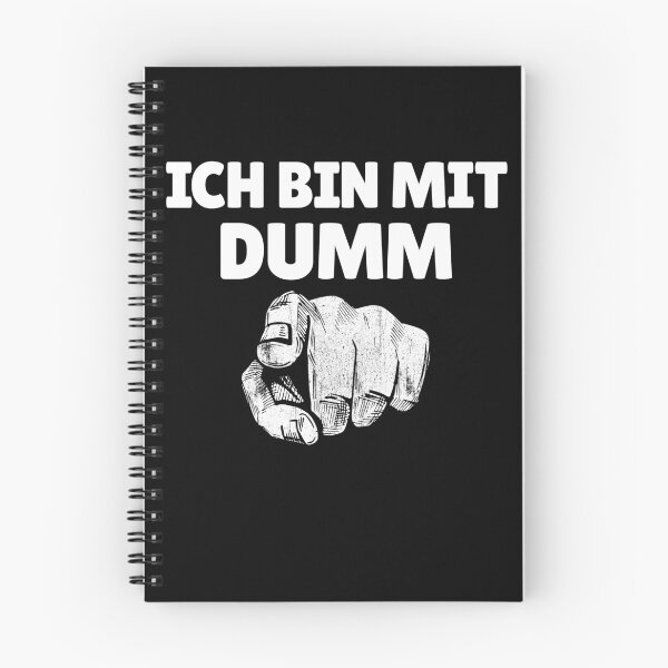 Item preview, Ich Bin Mit Dumm German Finger At You Funny You're Stupid Gear designed and sold by DynamicDesign.