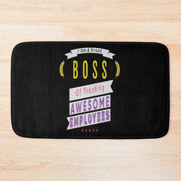 Item preview, I Am A Proud Boss Of Freaking Awesome Employees designed and sold by FridPix.