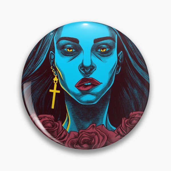 Item preview, Portrait of a woman with roses. designed and sold by SanuokGevitter.