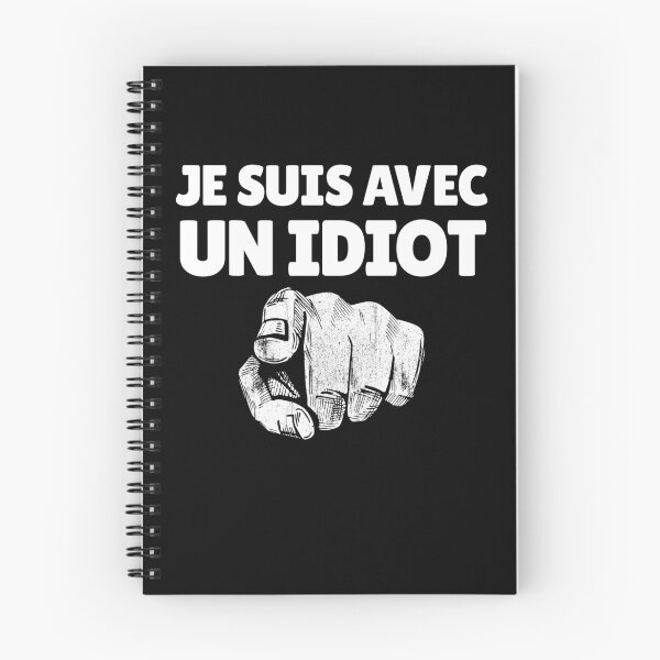Item preview, Je Suis Avec Un Idiot French Finger At You You're Stupid Gear designed and sold by DynamicDesign.