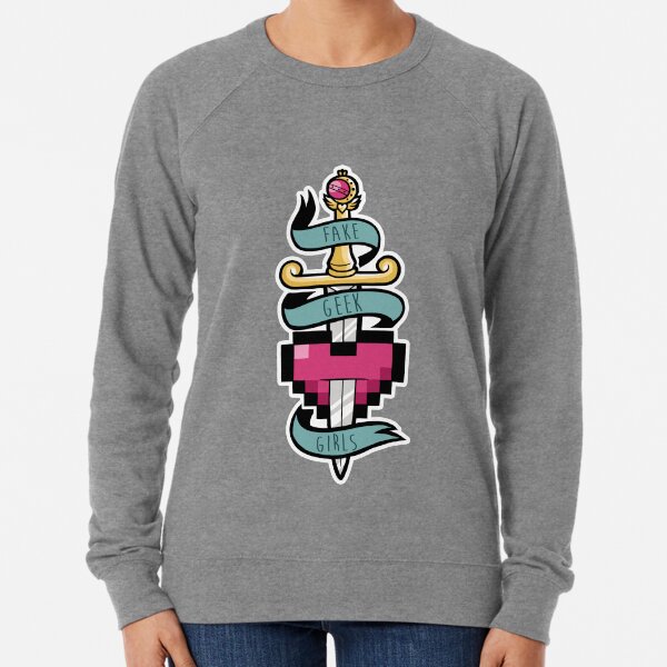 Fake Geek Girls Alternate Hoodie #2 Lightweight Sweatshirt