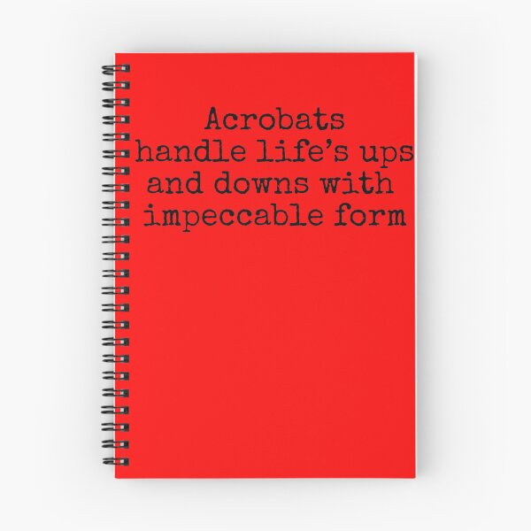 Item preview, Acrobats handle life's ups and downs with impeccable form designed and sold by MuggyandMo.
