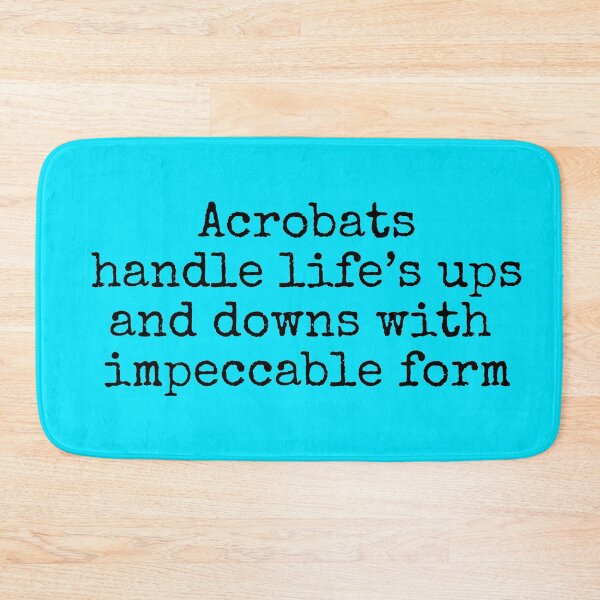 Item preview, Acrobats handle life's ups and downs with impeccable form designed and sold by MuggyandMo.