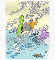 Snowboarden Poster
