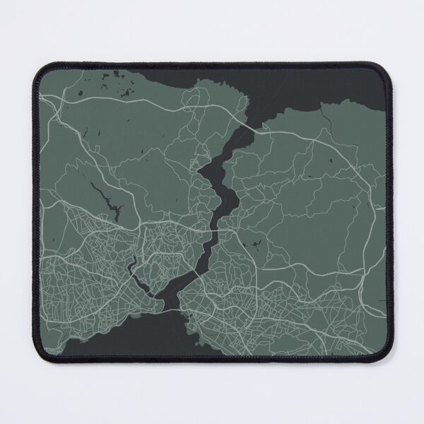Item preview, İstanbul Turkey Map designed and sold by mertcanglz.