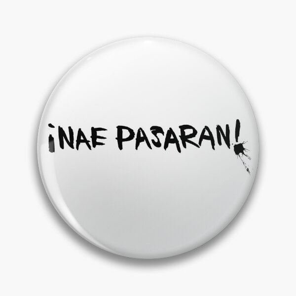 Item preview, Nae Pasaran logo (black) designed and sold by Debasers Filums.