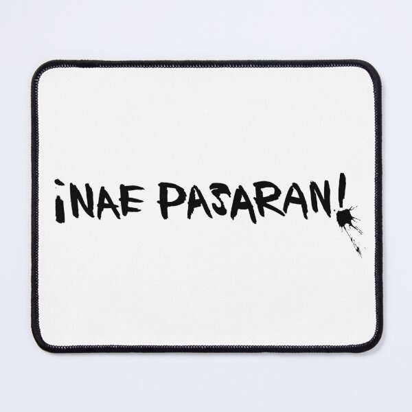 Item preview, Nae Pasaran logo (black) designed and sold by Debasers Filums.