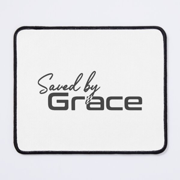 Item preview, Christian Design - Saved by Grace Minimal Graphic designed and sold by simplydesignart.