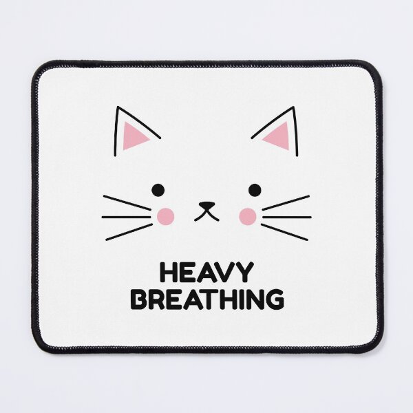 Item preview, Heavy Breathing Cat designed and sold by oneademones.
