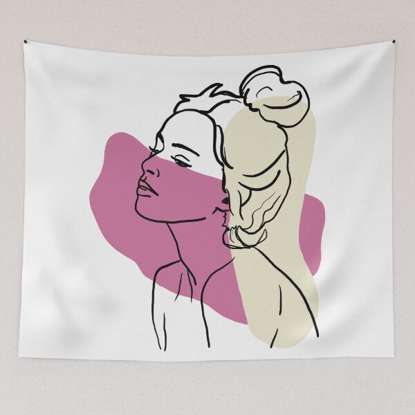Item preview, Woman line art - in black designed and sold by BeeVivid.
