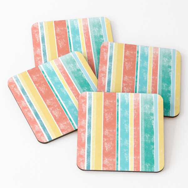 Item preview, 70s Retro Happy Stripes Pattern designed and sold by bubblyshades.