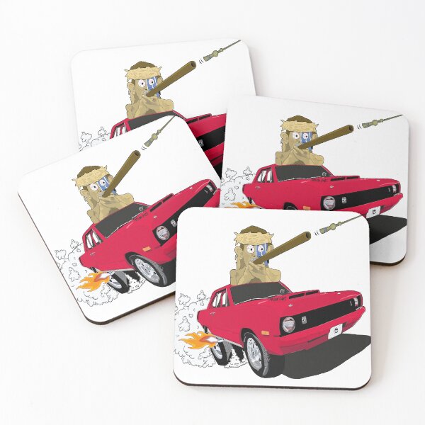 Item preview, Wild Red Car designed and sold by Curt's KarToons.
