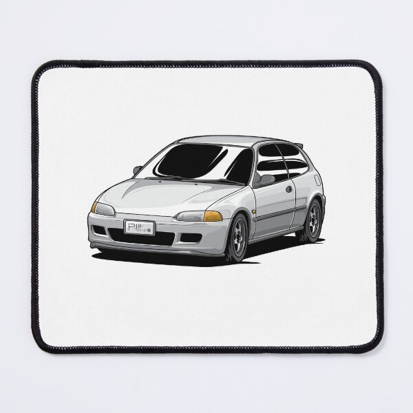 Item preview, JDM Hothatch White Eg6 designed and sold by pjrstudio.