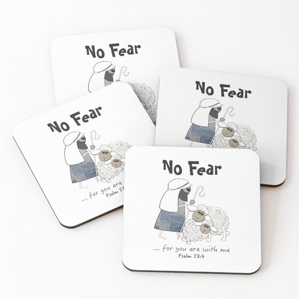 Item preview, Christian Design - No Fear, Shepherd in Blue Denim - Psalm 23 designed and sold by simplydesignart.