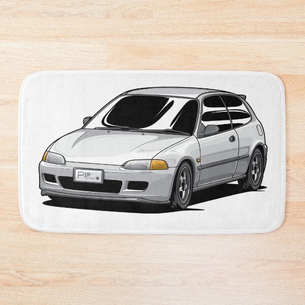 Item preview, JDM Hothatch White Eg6 designed and sold by pjrstudio.