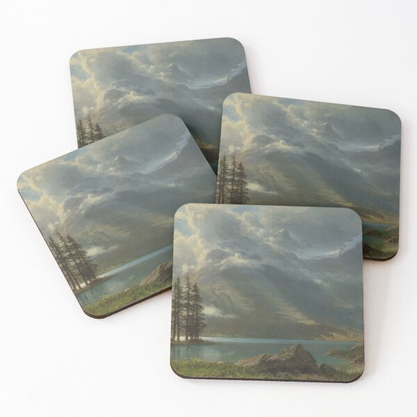 Item preview, Albert Bierstadt "Scenery in the Grand Tetons"  designed and sold by sunny-007.