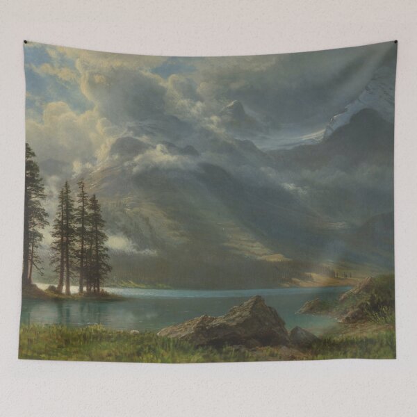 Item preview, Albert Bierstadt "Scenery in the Grand Tetons"  designed and sold by sunny-007.
