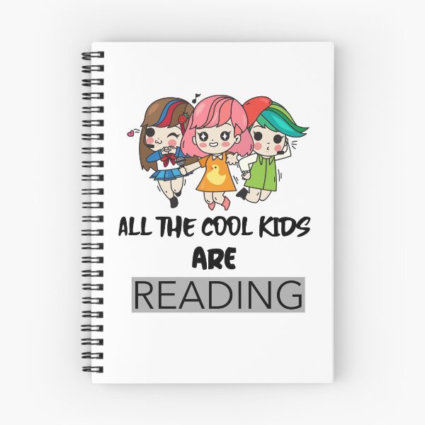 Item preview, All the cool kids are reading. designed and sold by DesignedBySnip.