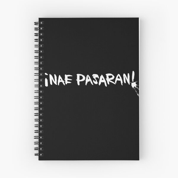 Item preview, Nae Pasaran logo (white) designed and sold by Debasers Filums.