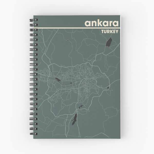 Item preview, Ankara Turkey Map designed and sold by mertcanglz.