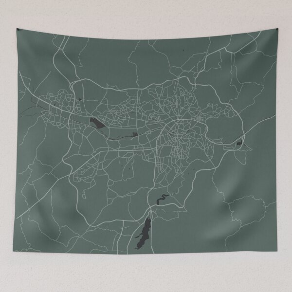 Item preview, Ankara Turkey Map designed and sold by mertcanglz.