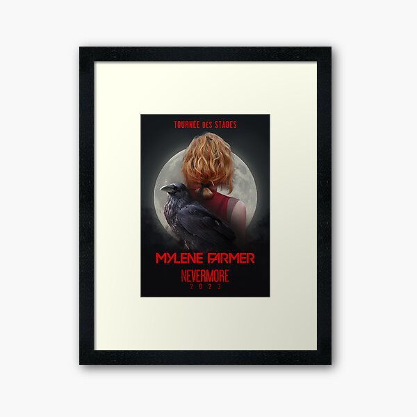Item preview, Mylène Farmer - Nevermore 2023 designed and sold by LeilaJ.
