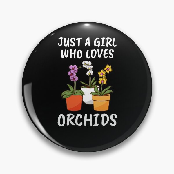 Item preview, Plant Lover Women Florist Just A Girl Who Loves Orchids designed and sold by DSWShirts.