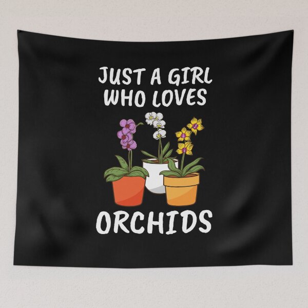 Item preview, Plant Lover Women Florist Just A Girl Who Loves Orchids designed and sold by DSWShirts.