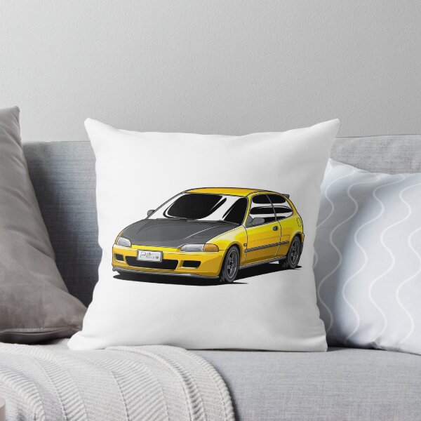 Item preview, JDM Hothatch Yellow Eg6 designed and sold by pjrstudio.