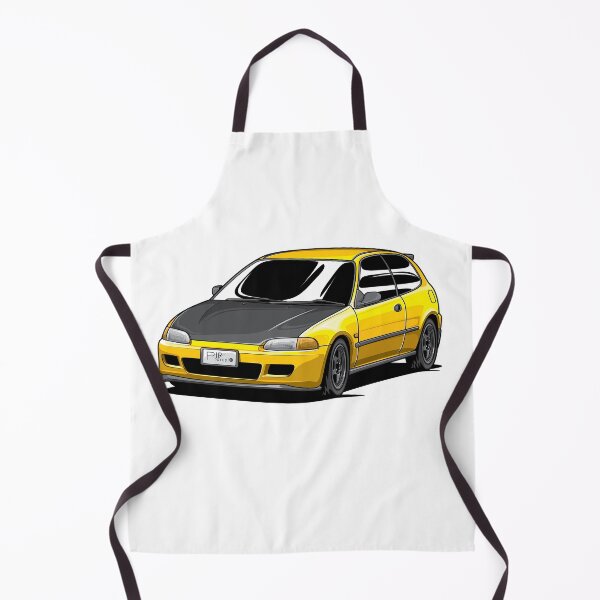 Item preview, JDM Hothatch Yellow Eg6 designed and sold by pjrstudio.