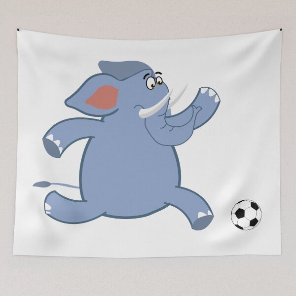 Item preview, Elephant chasing ball designed and sold by Regulus9.