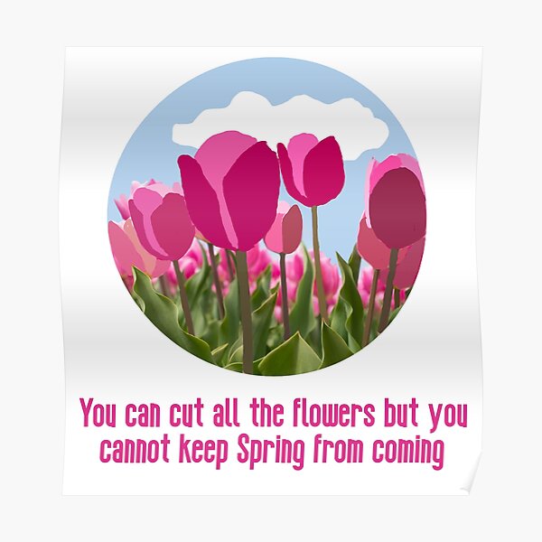 Posters Sur Le Theme Fleurs Pablo Neruda Redbubble