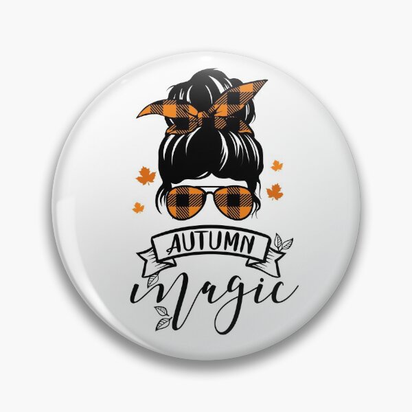 Item preview, Autumn magic messy bun- Fall  designed and sold by Designs Of all kinds.