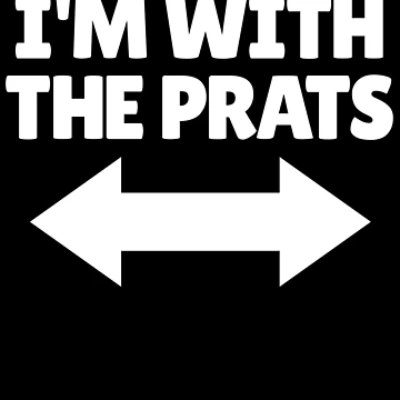 Imagen de la obra I'm With The Prats British Arrow Left Right I'm With Stupids Gear de DynamicDesign